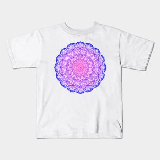 Bisexual Pride Mandala Kids T-Shirt